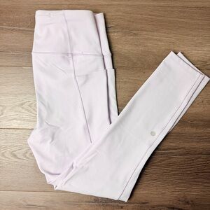 NWOT 💟 CALIA by Carrie Underwood Light Lavender Active Leggings w Pockets 33”